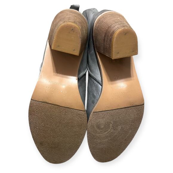 DICO D.Co Copenhagen Gray Leather Pointed Toe Chelsea Boots Women's EU40 US 9.5 - Picture 9 of 10